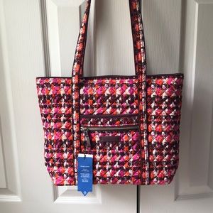 NWT Vera Bradley Gingham small tote